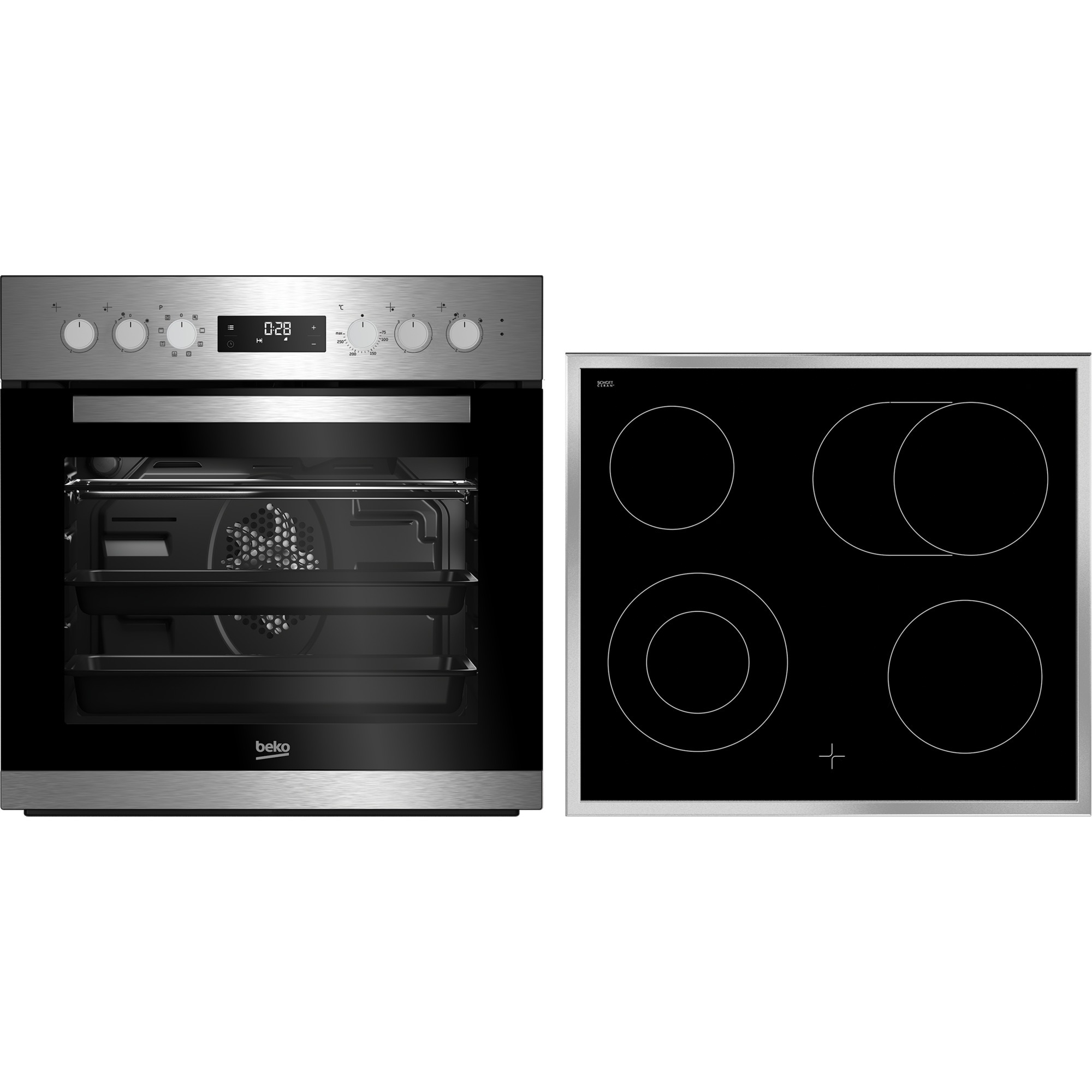 Beko BUM22320X1, Herdset | 08690842161421 Beko BUM22320X1, Herdset | 08690842161421