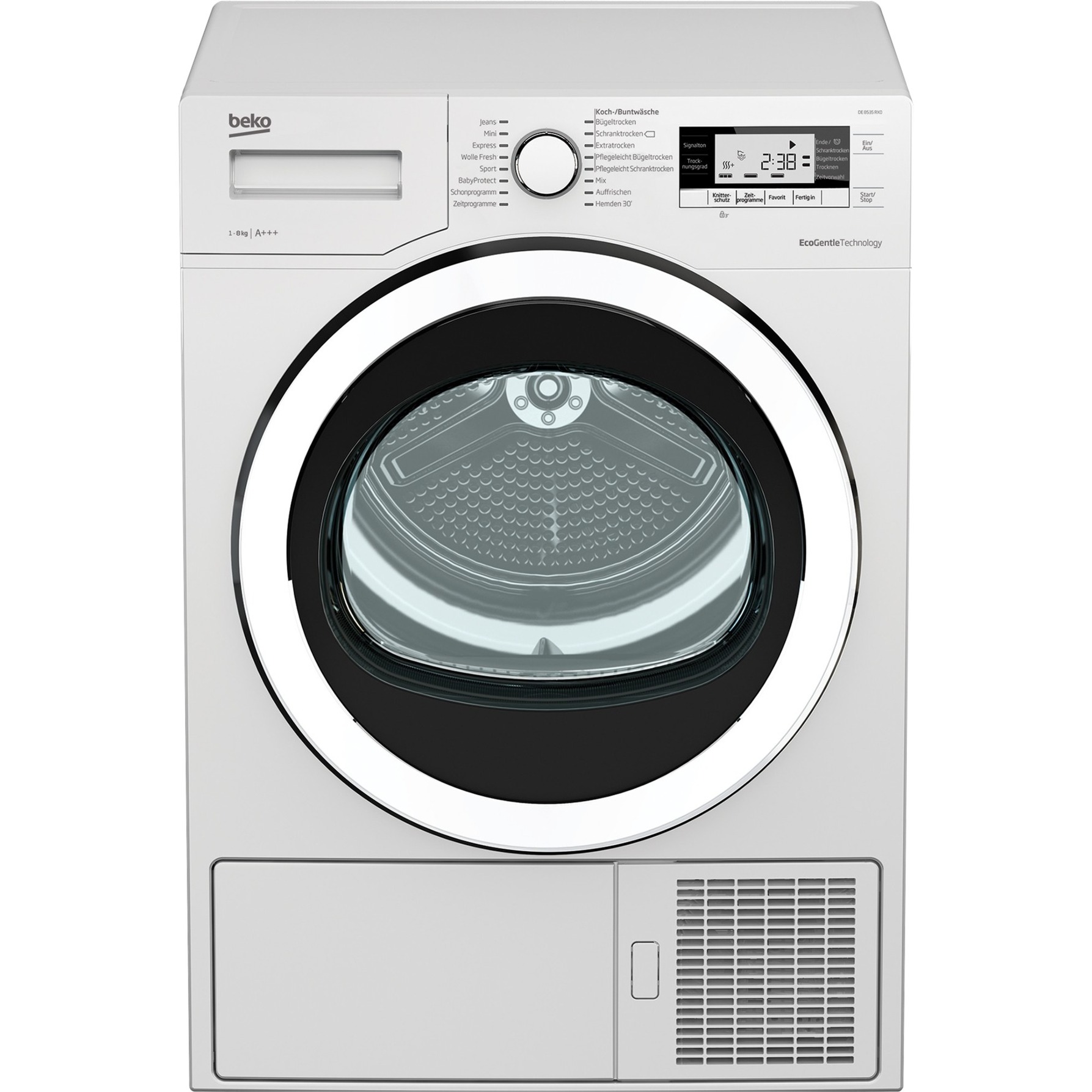 Beko DE8535RX0, Wärmepumpen-Kondensationstrockner | 08690842096228 Beko DE8535RX0, Wärmepumpen-Kondensationstrockner | 08690842096228