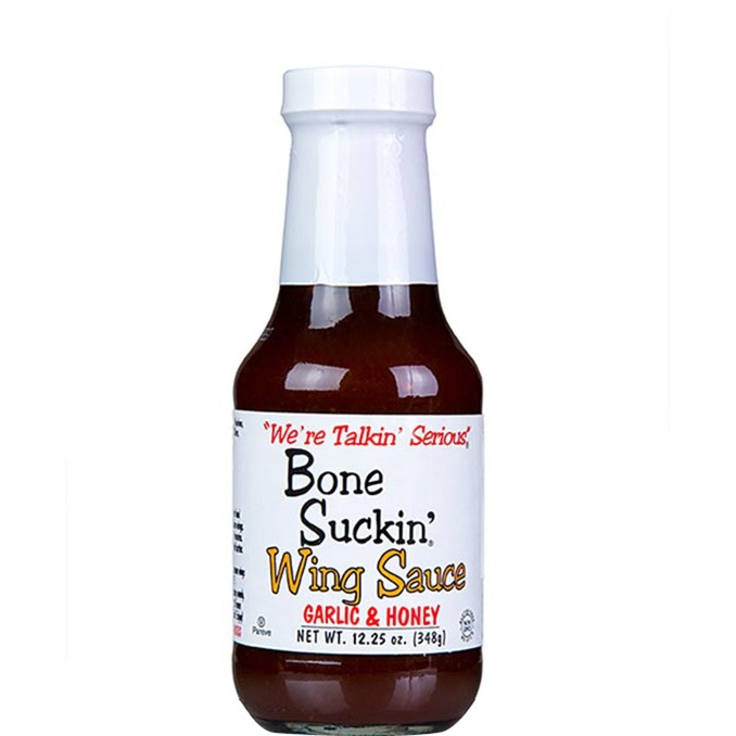 Bone Suckin“ Wing Sauce Garlic & Honey | 00754496550401 Bone Suckin“ Wing Sauce Garlic & Honey | 00754496550401