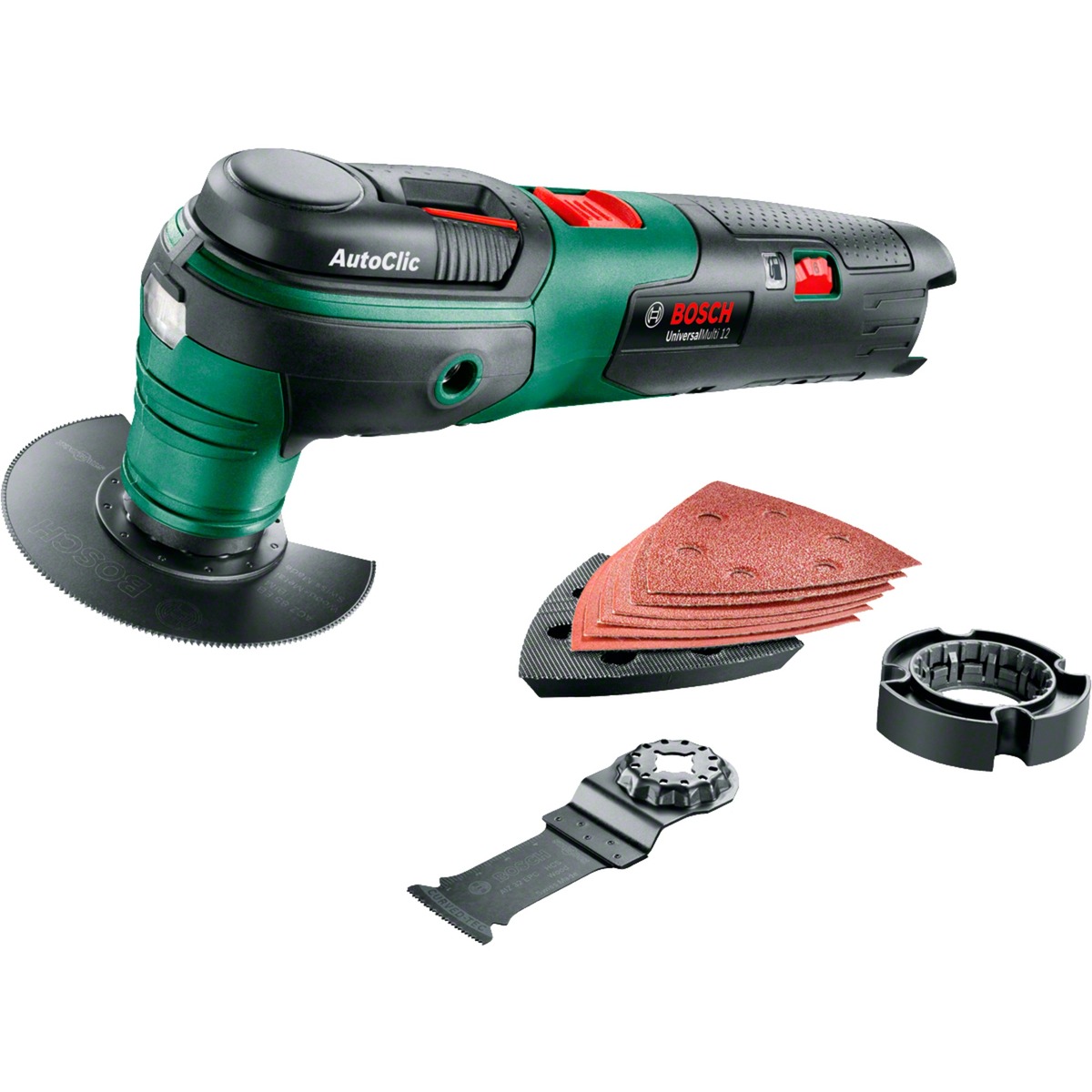 Bosch Akku-Multifunktions-Werkzeug UniversalMulti 12 solo, 12Volt | 03165140843867 Bosch Akku-Multifunktions-Werkzeug UniversalMulti 12 solo, 12Volt | 03165140843867