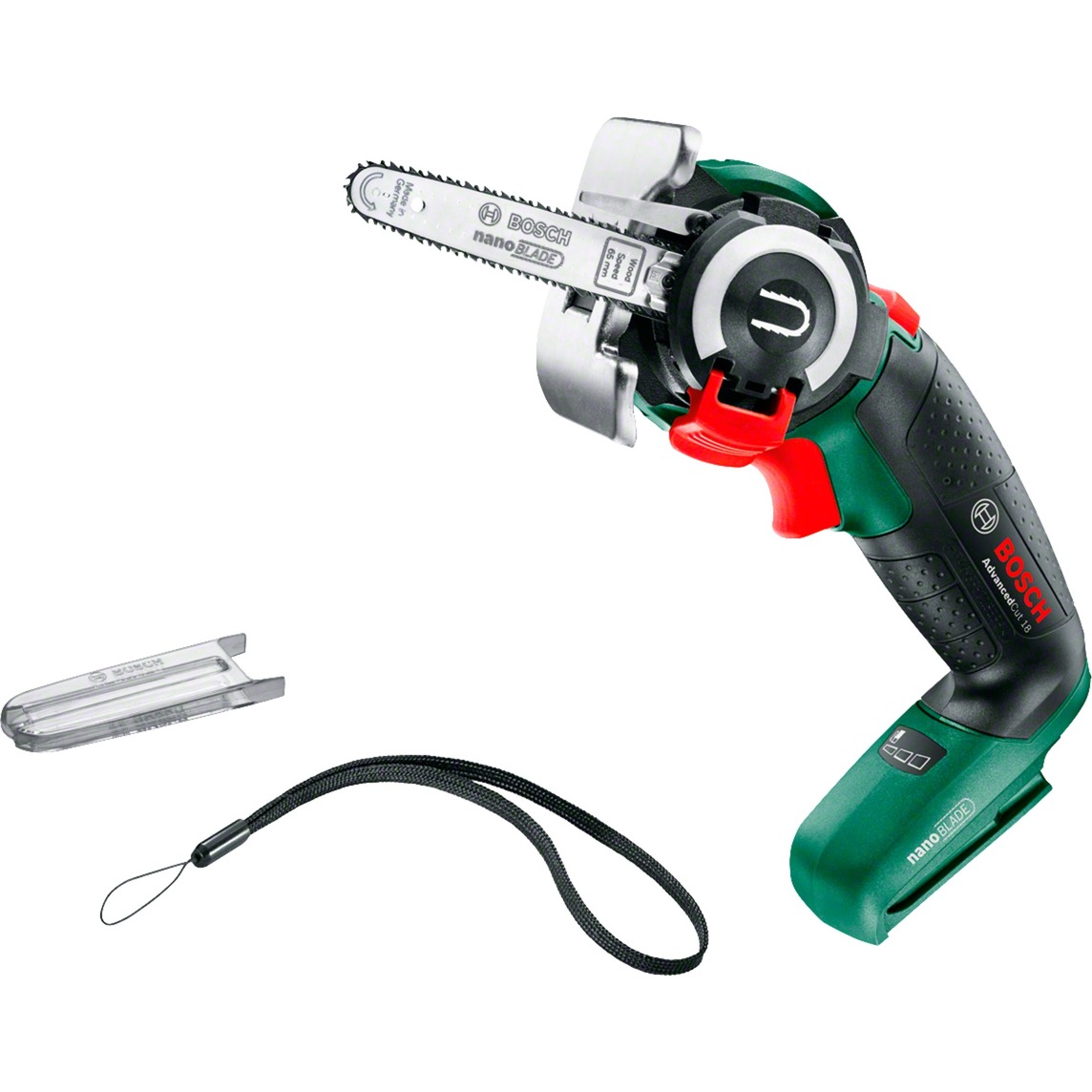 Bosch Akku-Säge NanoBlade AdvancedCut 18 solo, 18Volt, Kettensäge | 04053423202014 Bosch Akku-Säge NanoBlade AdvancedCut 18 solo, 18Volt, Kettensäge | 04053423202014