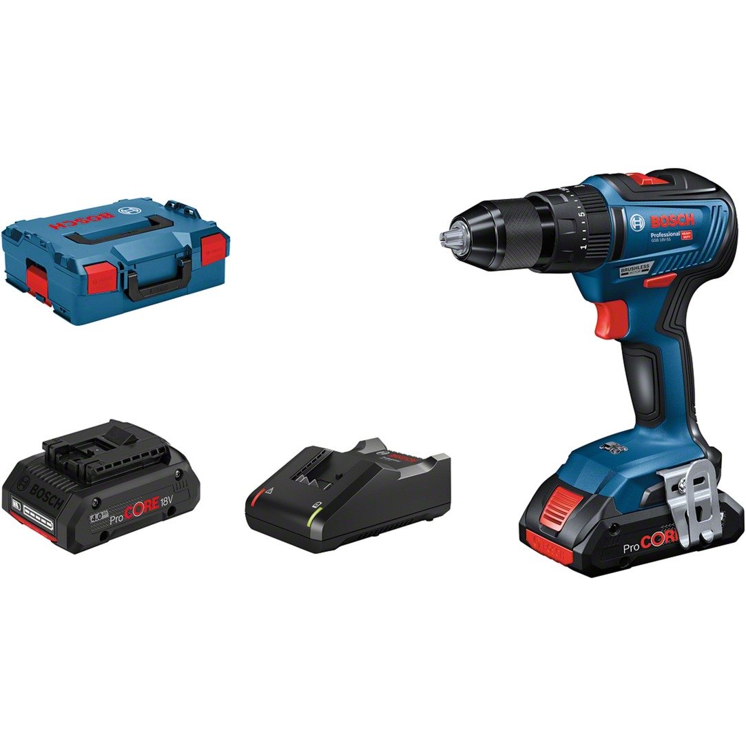Bosch Akku-Schlagbohrschrauber GSB 18V-55 Professional, 18Volt | 04059952509419 Bosch Akku-Schlagbohrschrauber GSB 18V-55 Professional, 18Volt | 04059952509419