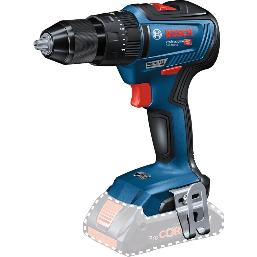 Bosch Akku-Schlagbohrschrauber GSB 18V-55 Professional solo, 18Volt | 04059952509396 Bosch Akku-Schlagbohrschrauber GSB 18V-55 Professional solo, 18Volt | 04059952509396