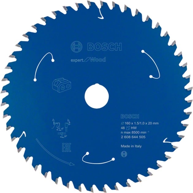 EXPERT Wood Kreissägeblatt, Ø 160mm, 24Z