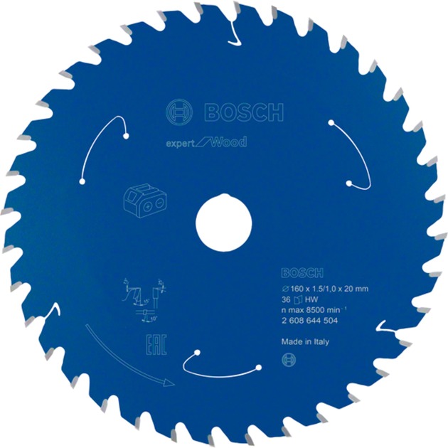 EXPERT Wood Kreissägeblatt, Ø 160mm, 36Z