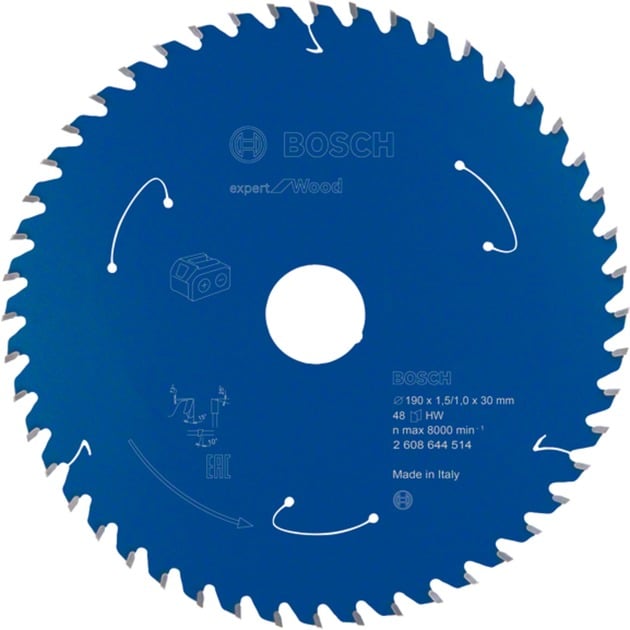 EXPERT Wood Kreissägeblatt, Ø 190mm, 48Z