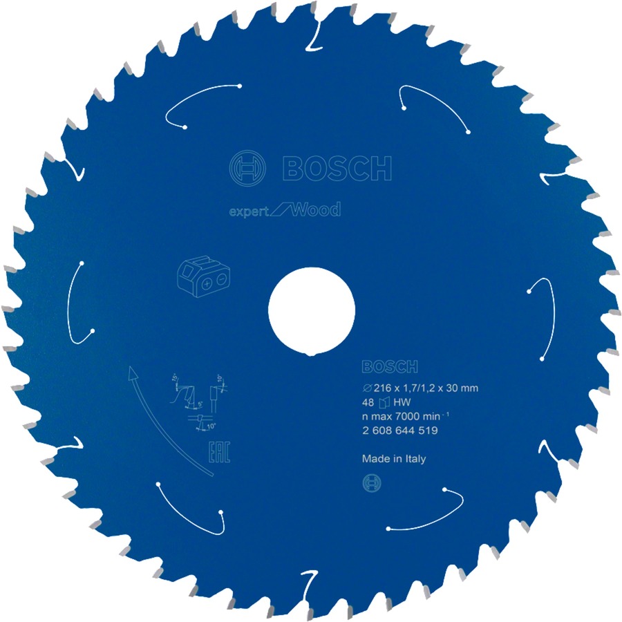EXPERT Wood Kreissägeblatt, Ø 216mm, 48Z