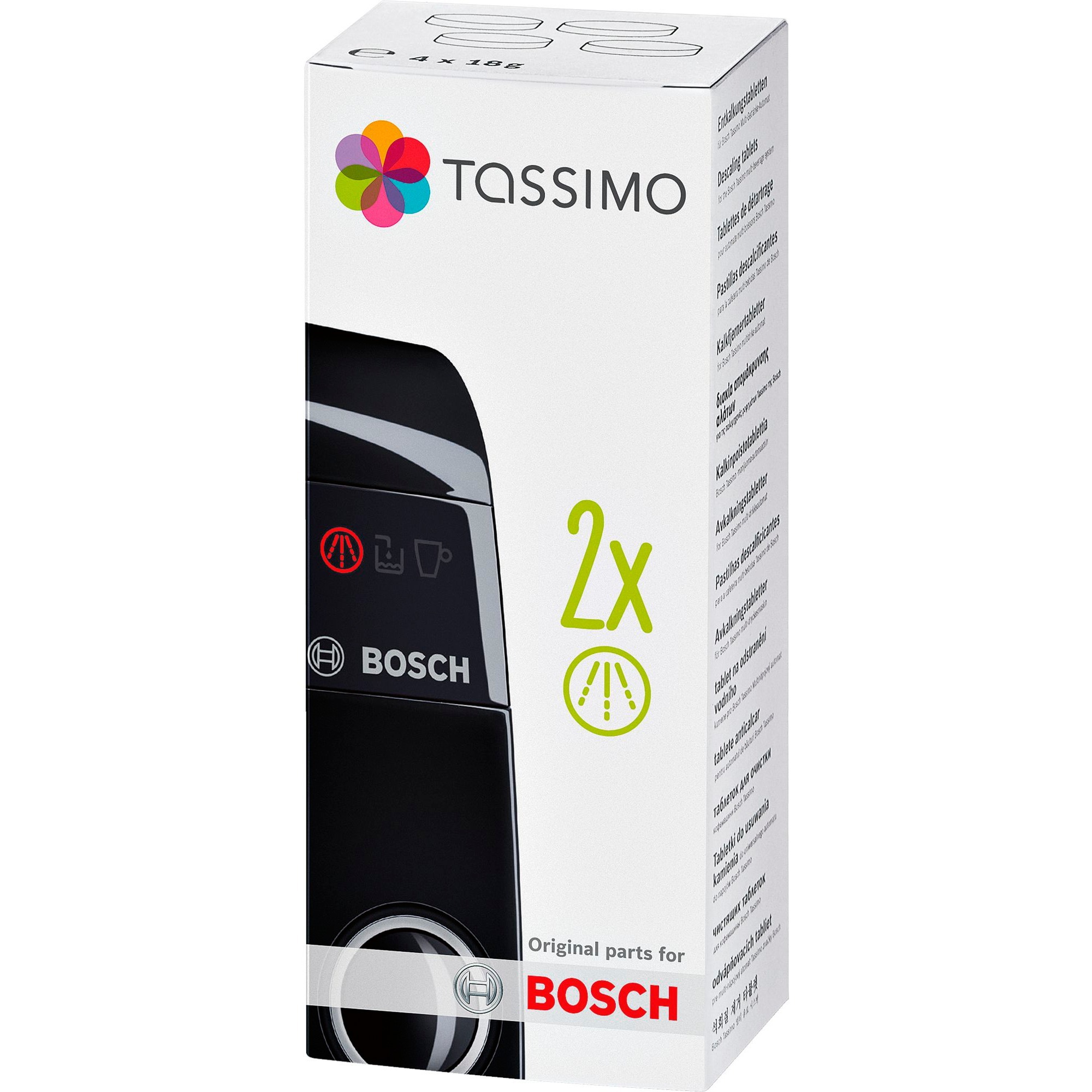Bosch Entkalkungstabletten TCZ6004, 4 Stück | 04242002763217 Bosch Entkalkungstabletten TCZ6004, 4 Stück | 04242002763217
