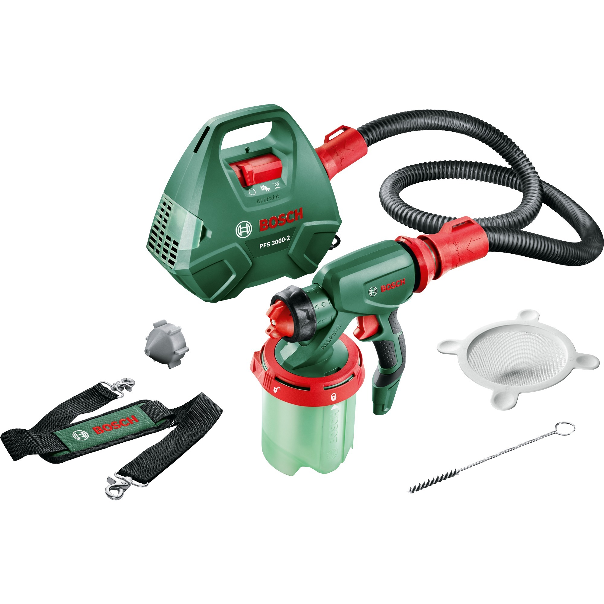 Bosch Farbsprühsystem PFS 3000-2, Sprühpistole | 03165140731126 Bosch Farbsprühsystem PFS 3000-2, Sprühpistole | 03165140731126