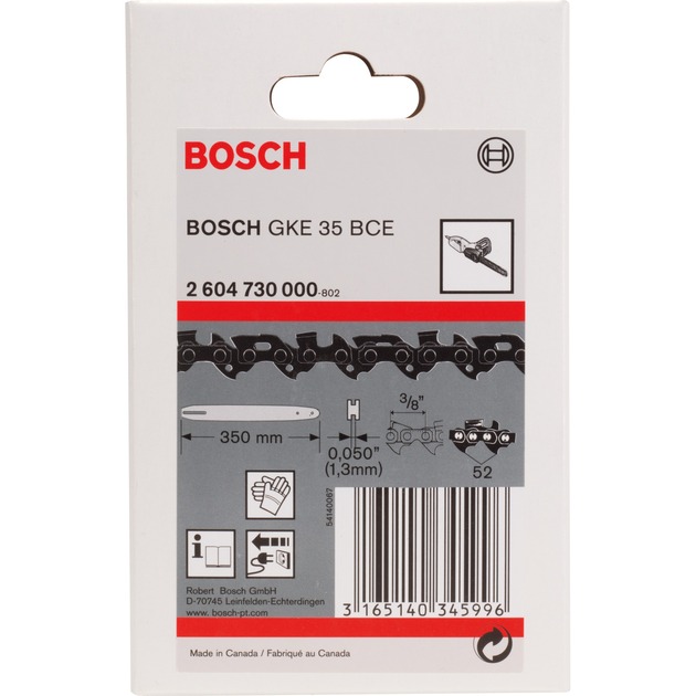 Bosch Sägekette GKE 35 BCE | 03165140345996 Bosch Sägekette GKE 35 BCE | 03165140345996