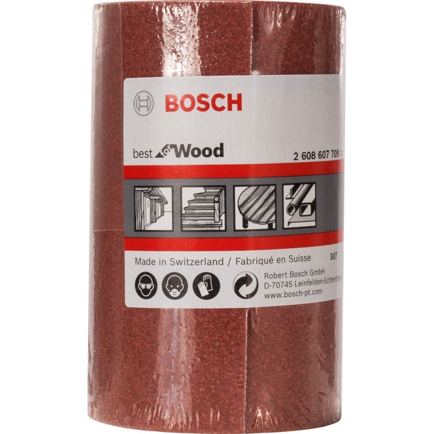 Bosch Schleifrolle Best for Wood, 93mm, Schleifblatt | 03165140549202 Bosch Schleifrolle Best for Wood, 93mm, Schleifblatt | 03165140549202