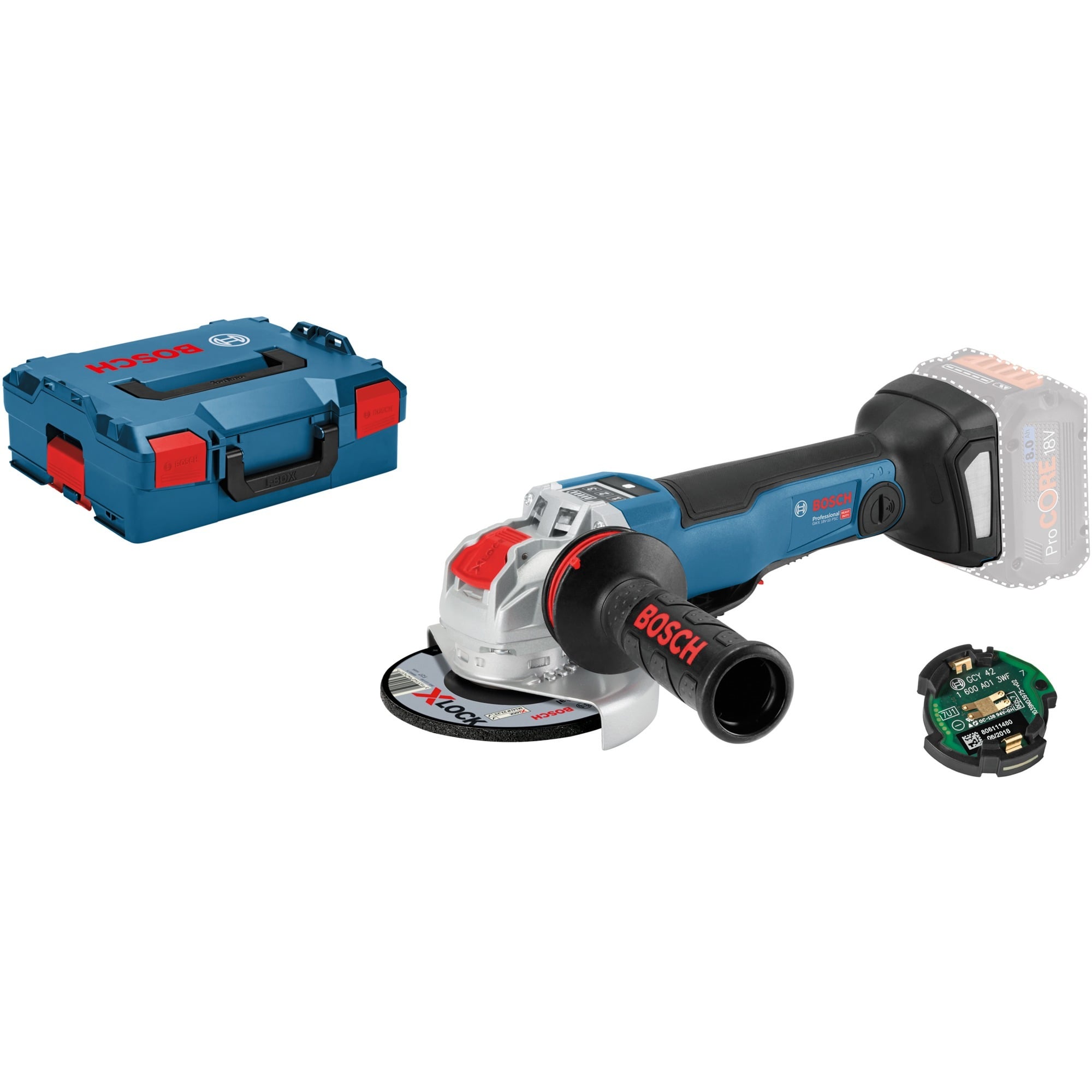 X-LOCK Winkelschleifer GWX 18V-10 PSC Professional