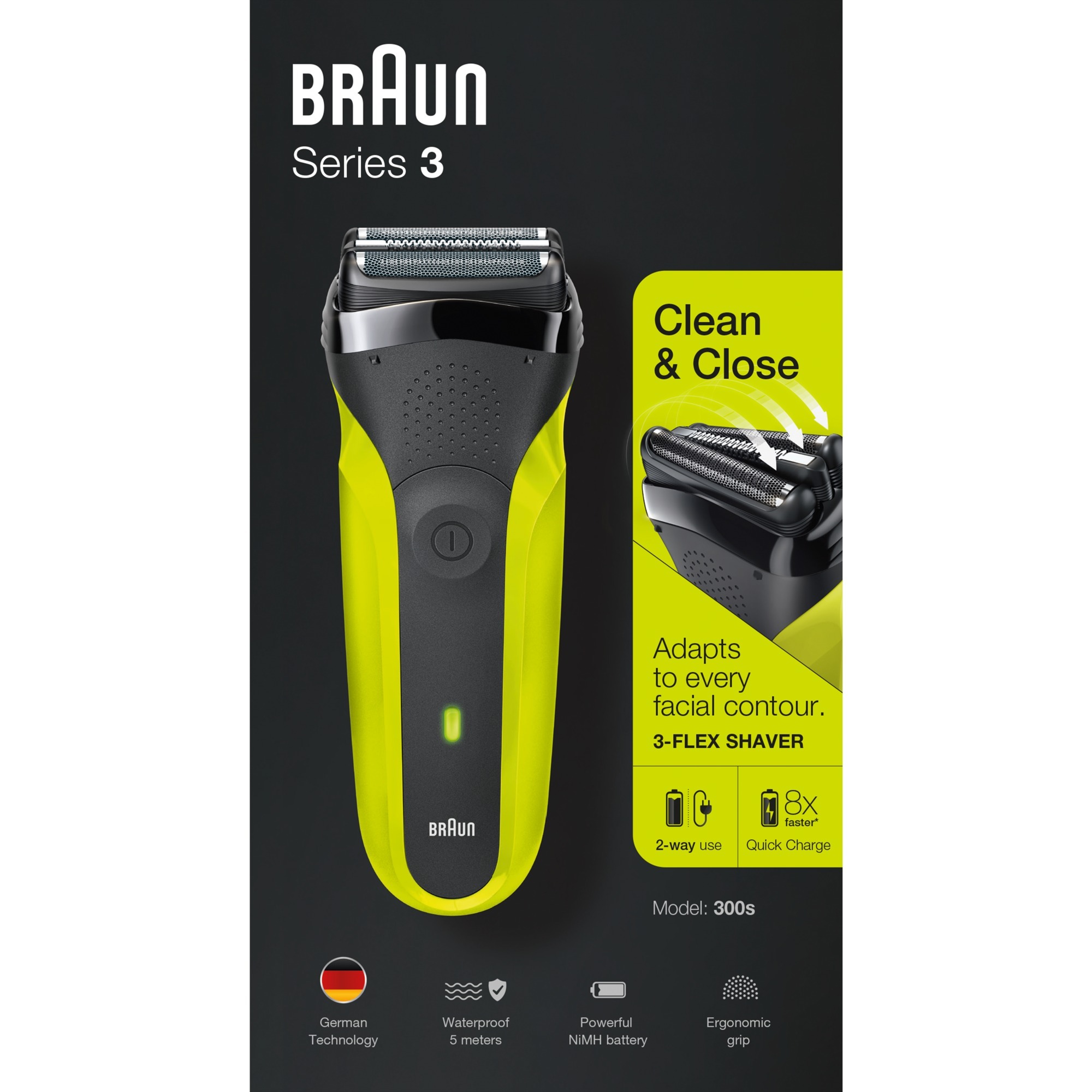 Braun Series 3 – 300s, Rasierer | 04210201276326 Braun Series 3 – 300s, Rasierer | 04210201276326