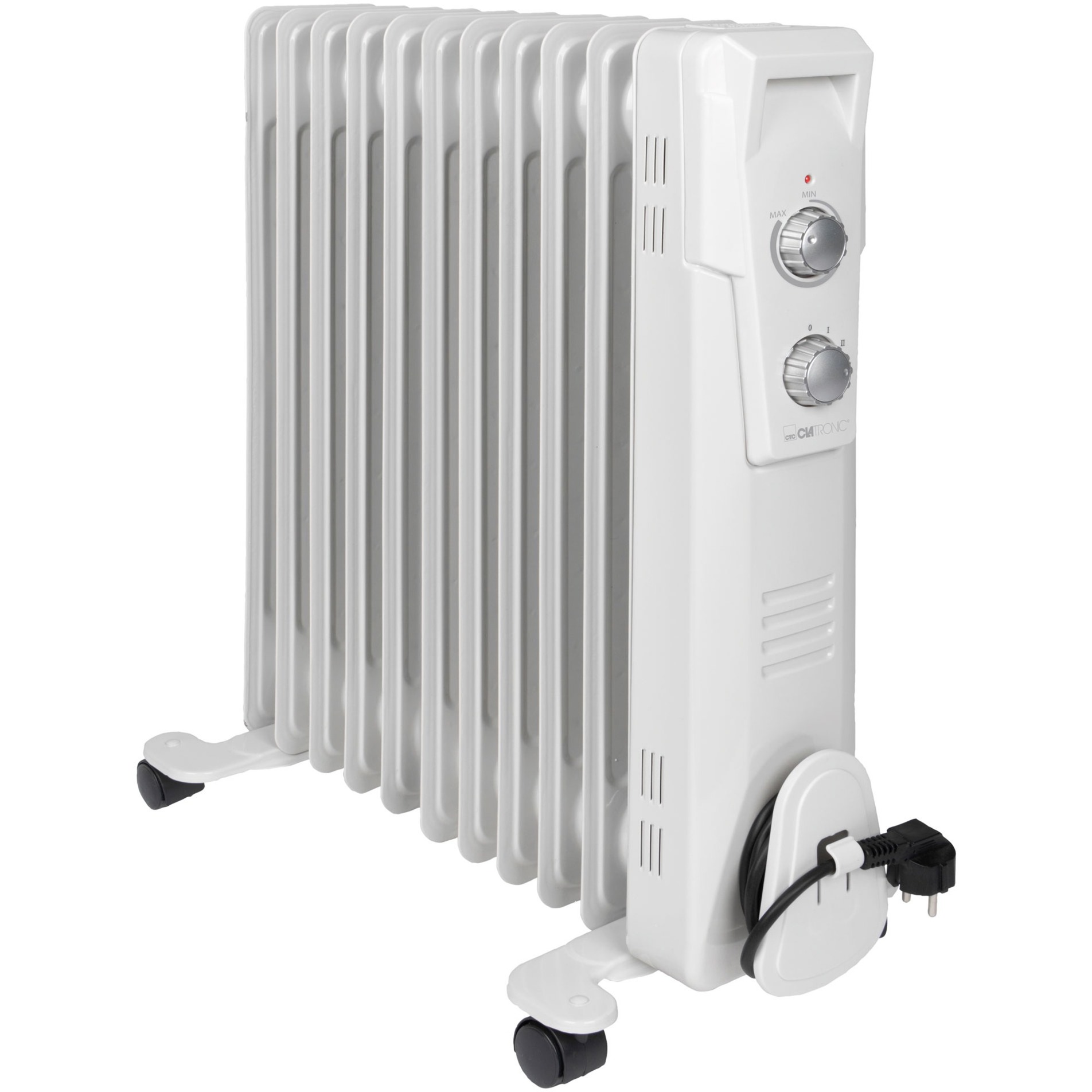 /Ölradiator 3 einstellbare Leistungsstufen//regelbares Thermostat//11 Rippen//2000/ W//1,4 Meter Kabelzuleitung KA-5091 Tristar Elektroheizk/örper