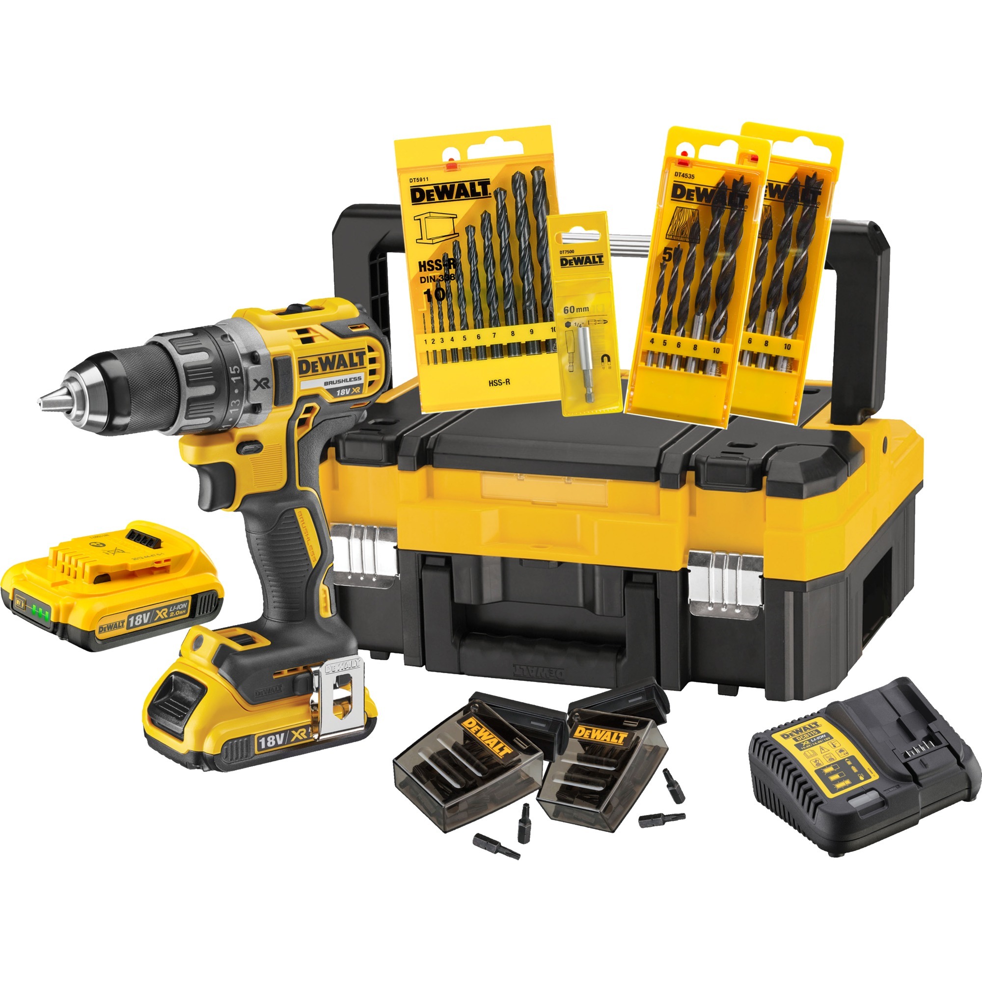 Dewalt Akku-Bohrschrauber DCK791D2T, 18 Volt | 05035048646144