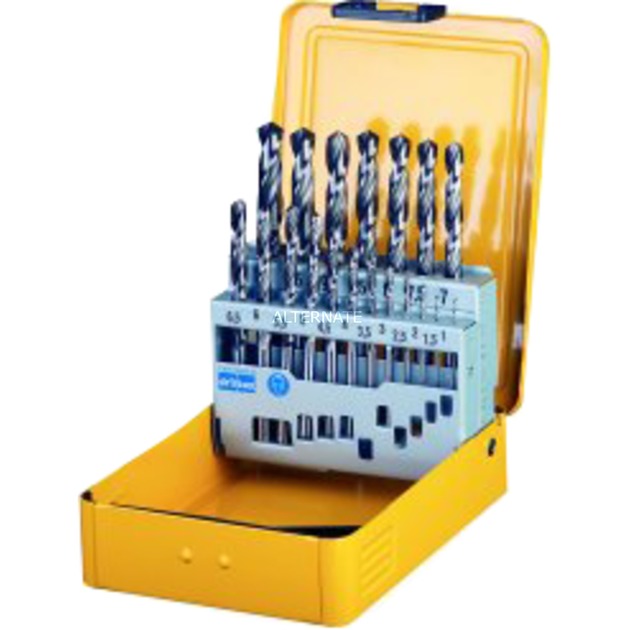 DT5923 HSS-G Metallbohrer-Satz, 19-teilig