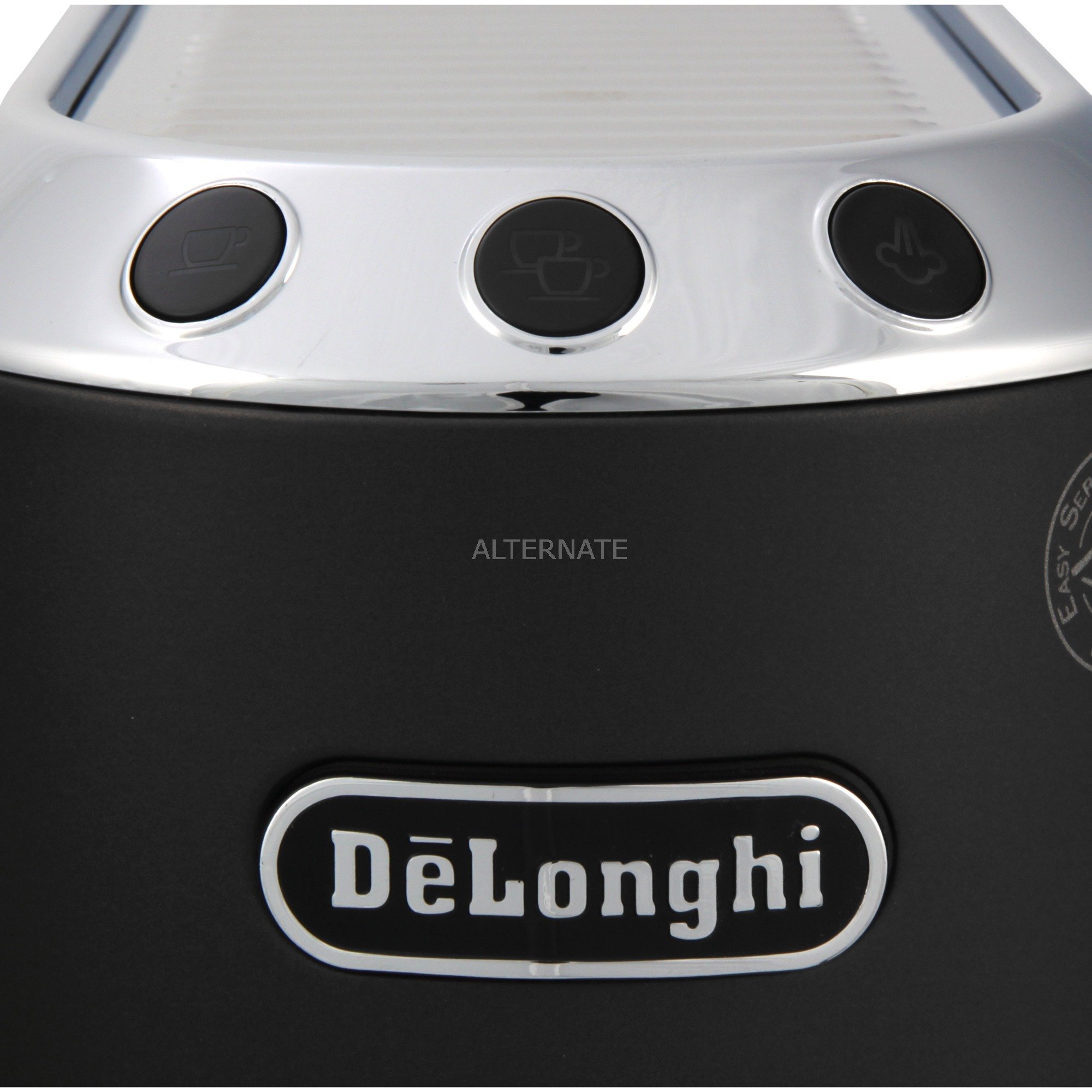 DeLonghi Dedica Style EC 685.BK, Espressomaschine schwarz/silber (glänzend)