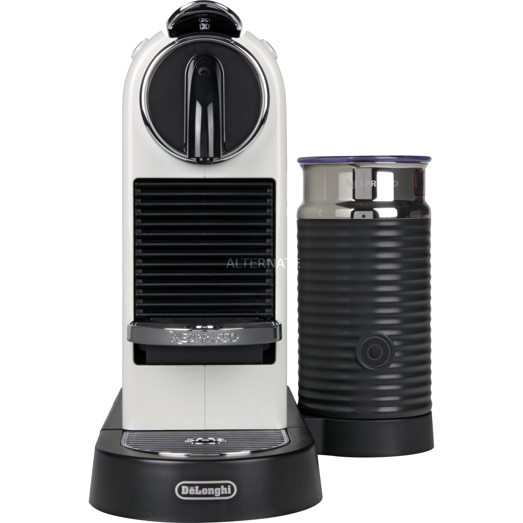 Delonghi Nespresso En 267 Wae Citiz & Milk Kapselmaschine Weiß DeLonghi Nespresso Citiz EN 267.WAE, Kapselmaschine weiß/silber