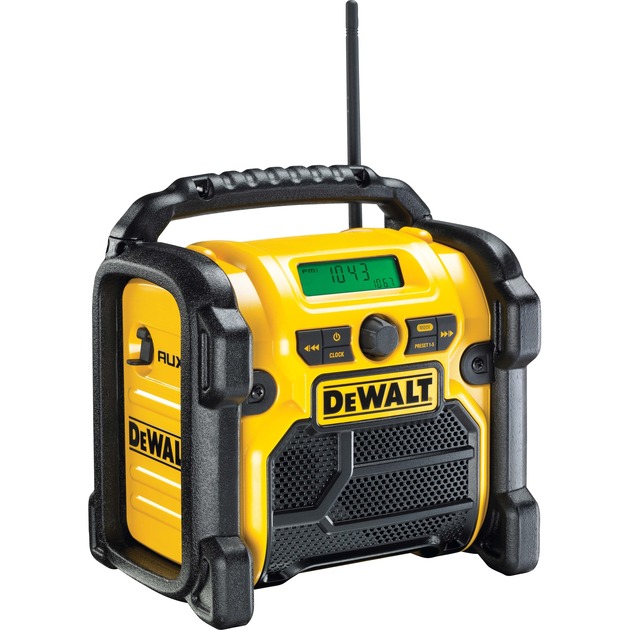 Dewalt Akku-und Netz Radio DCR019, Baustellenradio | 05035048440681 Dewalt Akku-und Netz Radio DCR019, Baustellenradio | 05035048440681