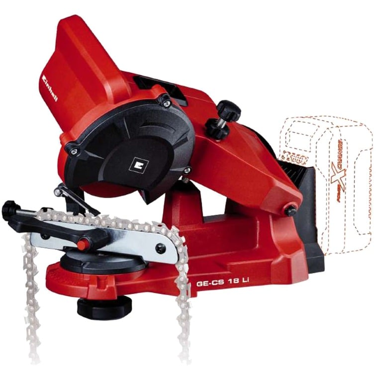 Power X-Change Akku-Sägeketten-Schärfgerät GE-CS 18 Li-Solo, 18Volt