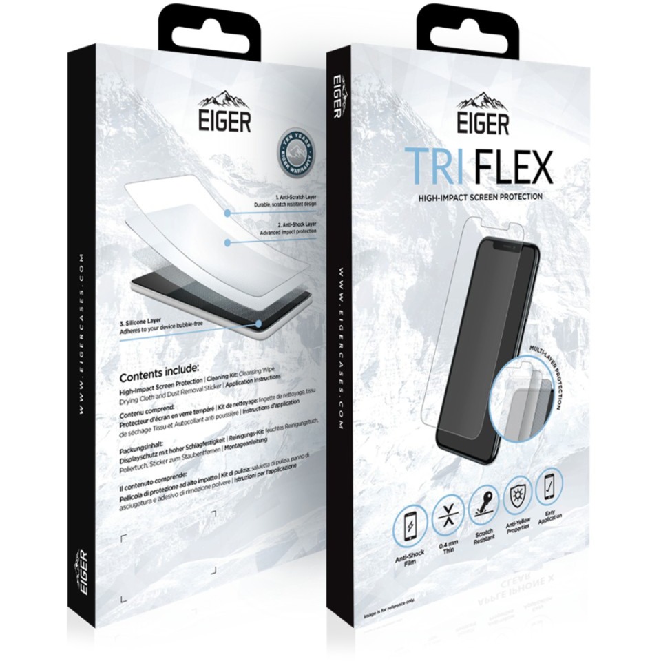 Eiger Tri Flex 2-Pack, Schutzfolie | 05055821747424 Eiger Tri Flex 2-Pack, Schutzfolie | 05055821747424