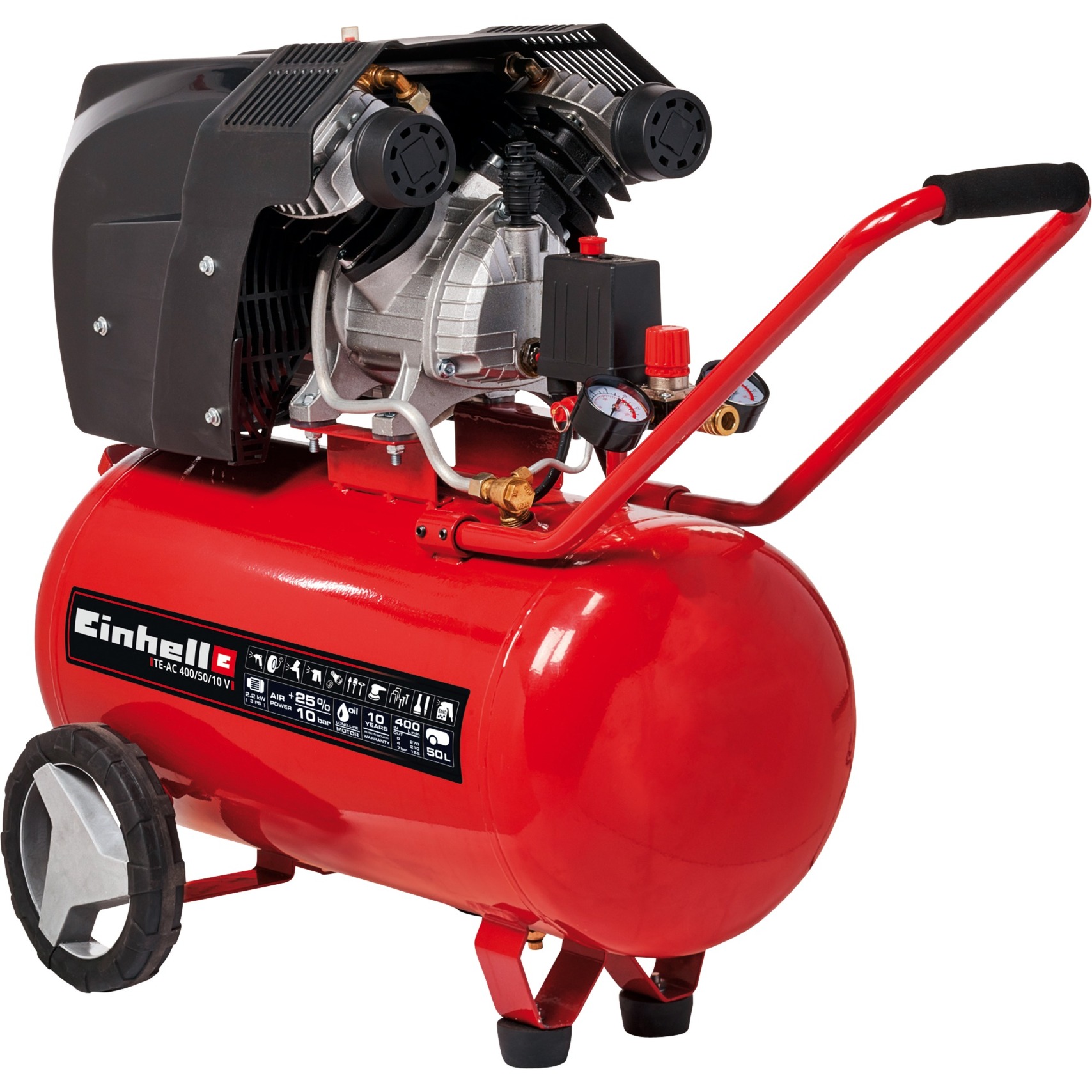 Einhell Kompressor TE-AC 400/50/10 V | 04006825622720