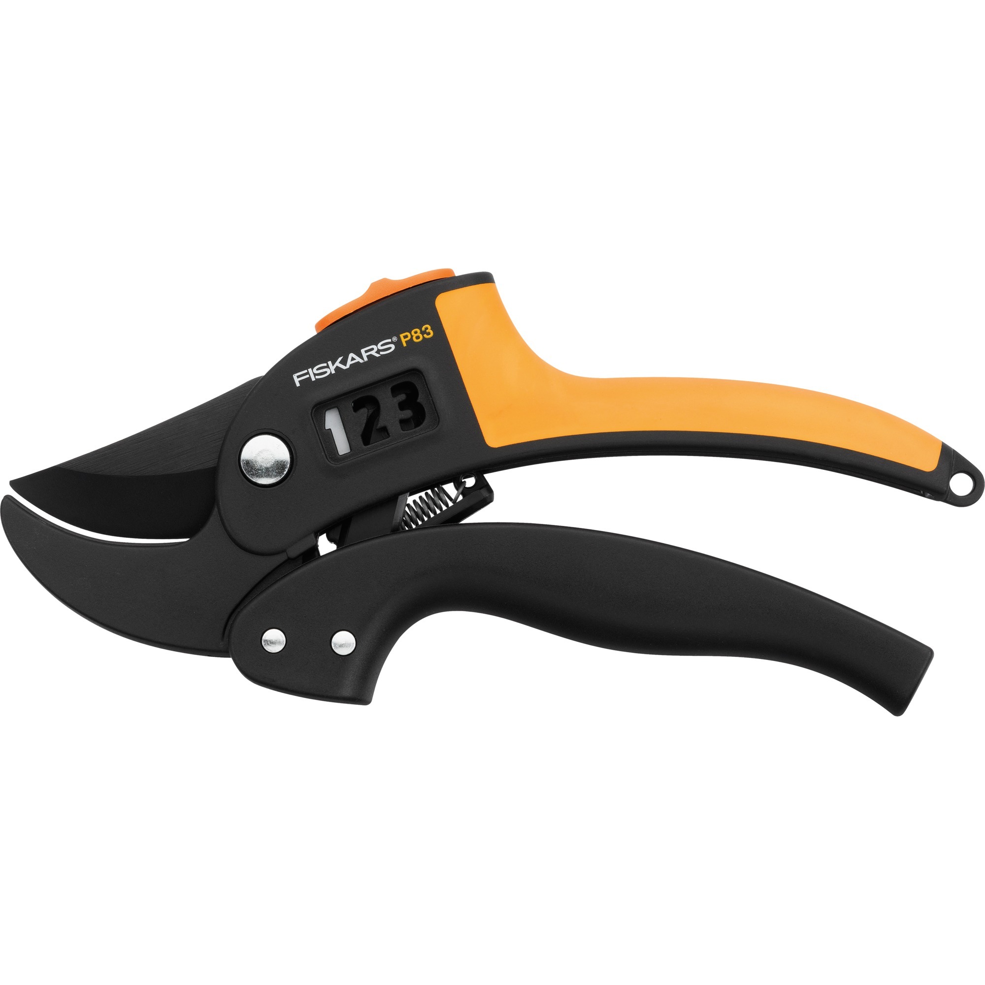 Fiskars PowerStep Gartenschere, Amboss P83 | 06411501116703 Fiskars PowerStep Gartenschere, Amboss P83 | 06411501116703
