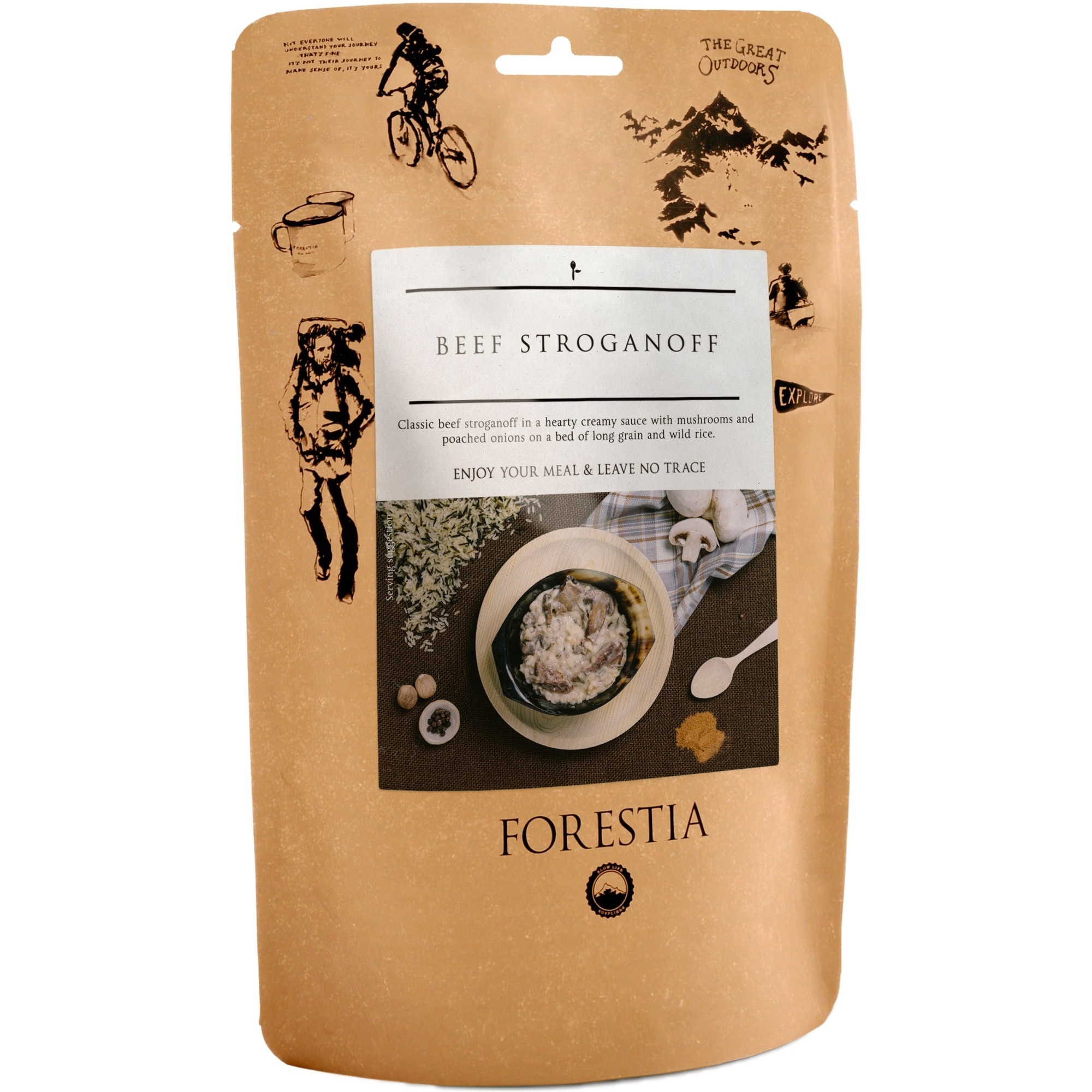 Forestia Boeuf Stroganoff, Fertiggericht | 08437005116429 Forestia Boeuf Stroganoff, Fertiggericht | 08437005116429