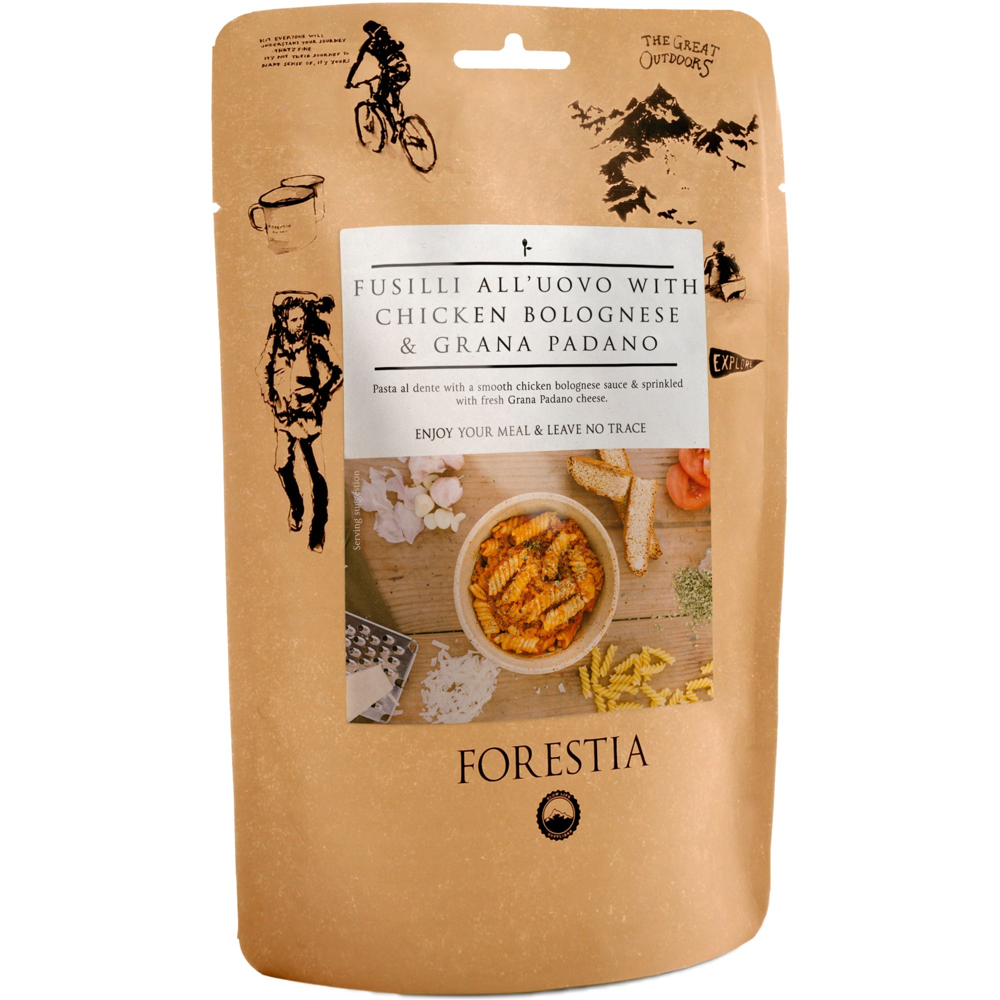 Forestia Eier-Spiralnudeln mit Hühnchen-Bolgonese und Grana Padano, Fertiggericht | 08437005116337 Forestia Eier-Spiralnudeln mit Hühnchen-Bolgonese und Grana Padano, Fertiggericht | 08437005116337