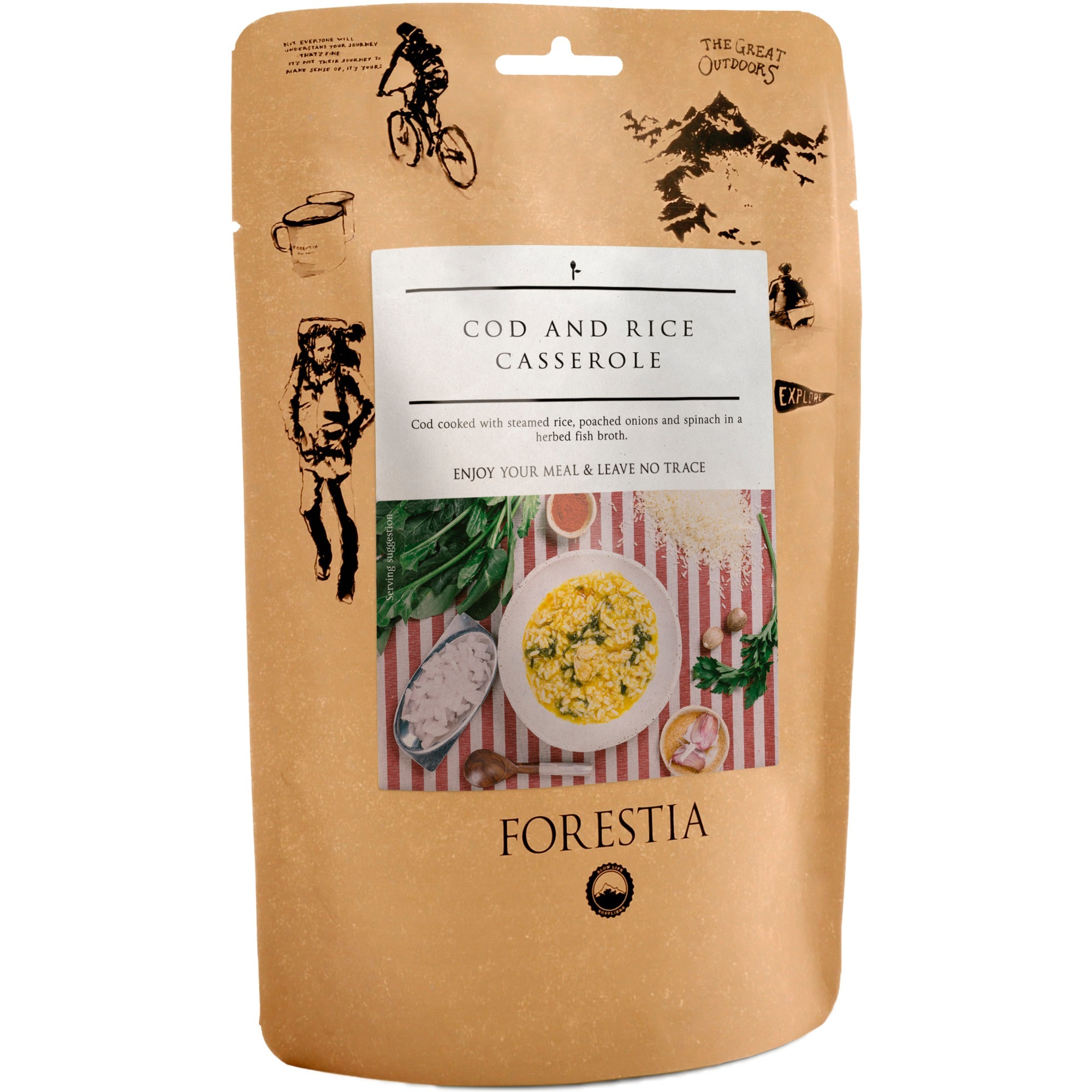 Forestia Kabeljau-Reis-Auflauf, Fertiggericht | 08437005116580 Forestia Kabeljau-Reis-Auflauf, Fertiggericht | 08437005116580