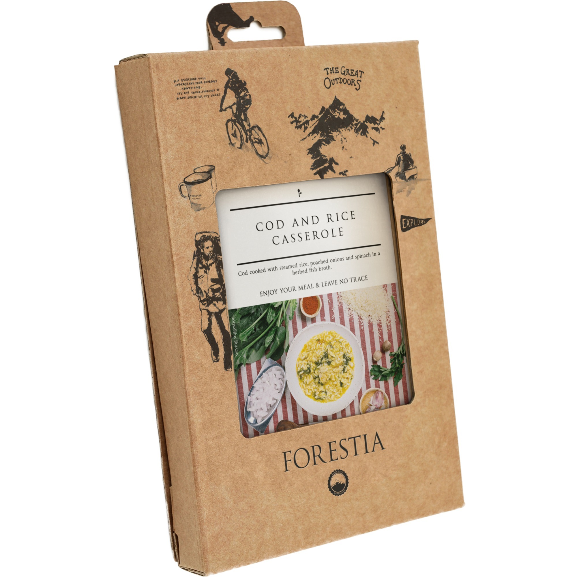 Forestia Kabeljau-Reis-Auflauf, Fertiggericht | 08437005116764 Forestia Kabeljau-Reis-Auflauf, Fertiggericht | 08437005116764