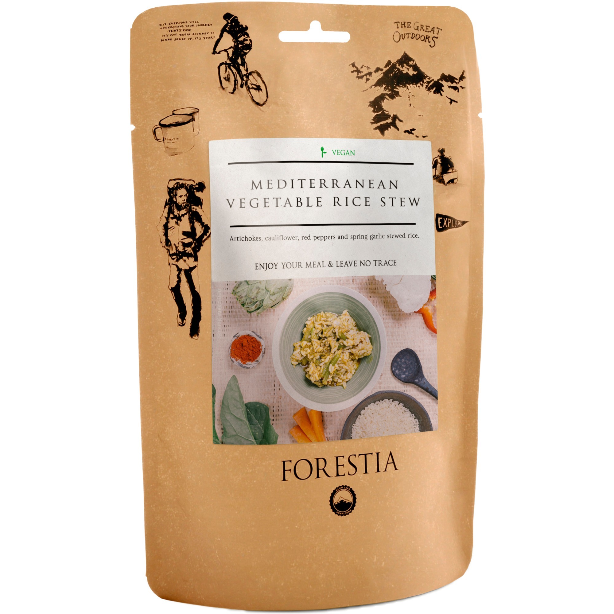 Forestia Mediterraner Reistopf, Fertiggericht | 08437005116603