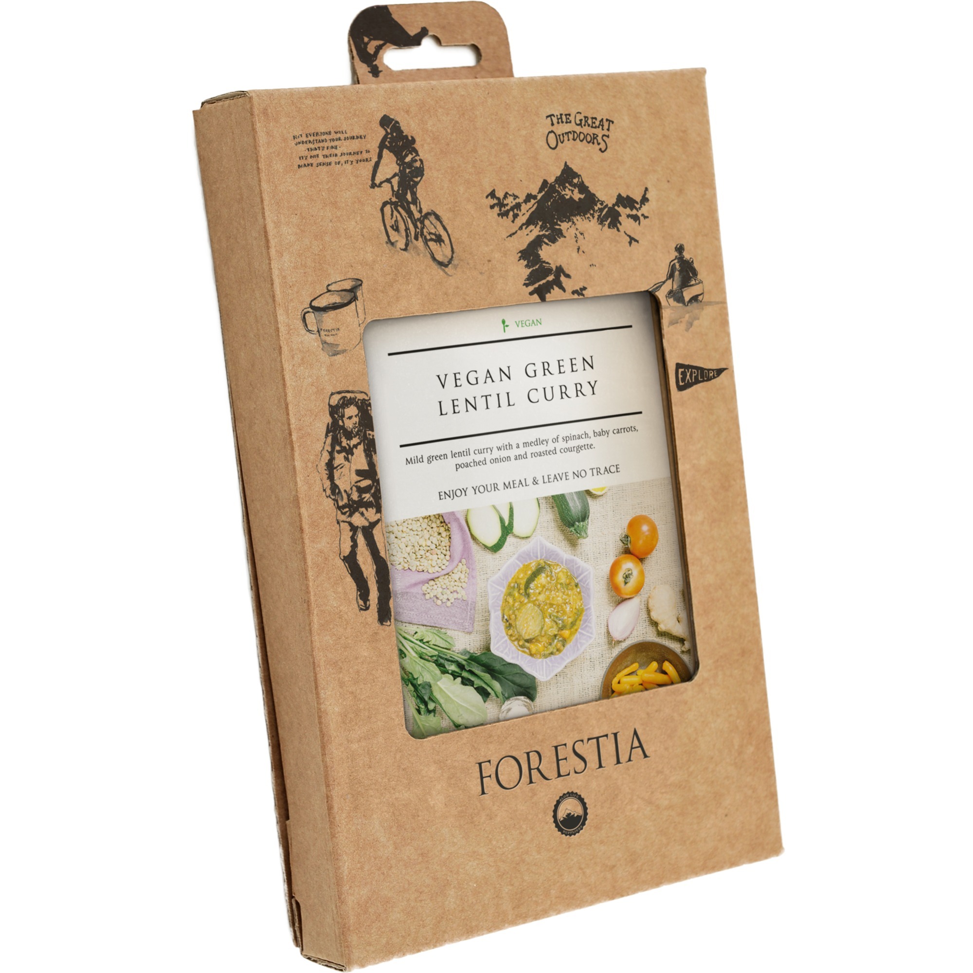 Forestia Veganes Curry mit grünen Linsen, Fertiggericht | 08437005116795 Forestia Veganes Curry mit grünen Linsen, Fertiggericht | 08437005116795