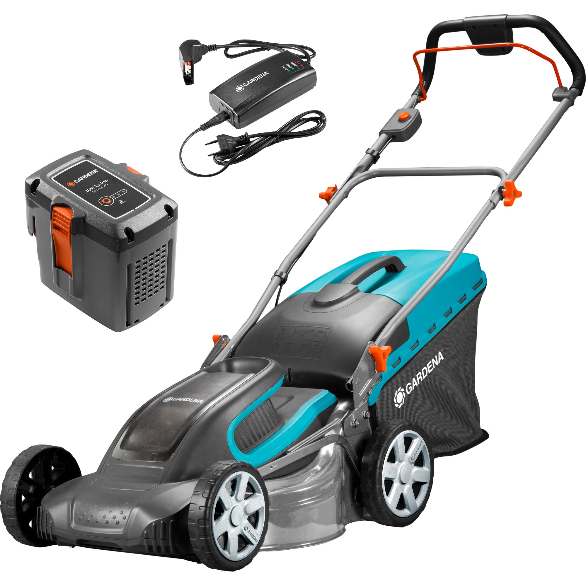 Gardena Akku-Rasenmäher PowerMax Li-40/41, 36 Volt | 04078500025409 Gardena Akku-Rasenmäher PowerMax Li-40/41, 36 Volt | 04078500025409