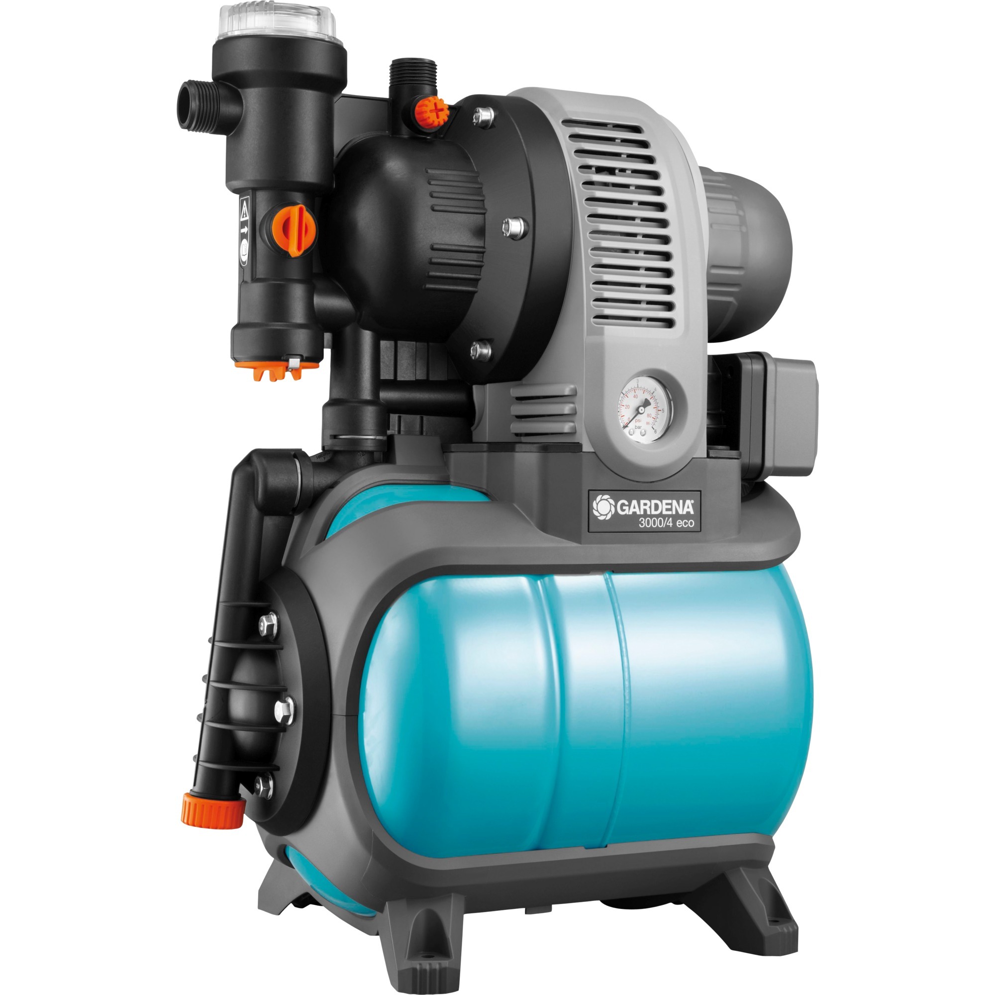 Gardena Classic Hauswasserwerk 3000/4 Eco, Pumpe | 04078500175302