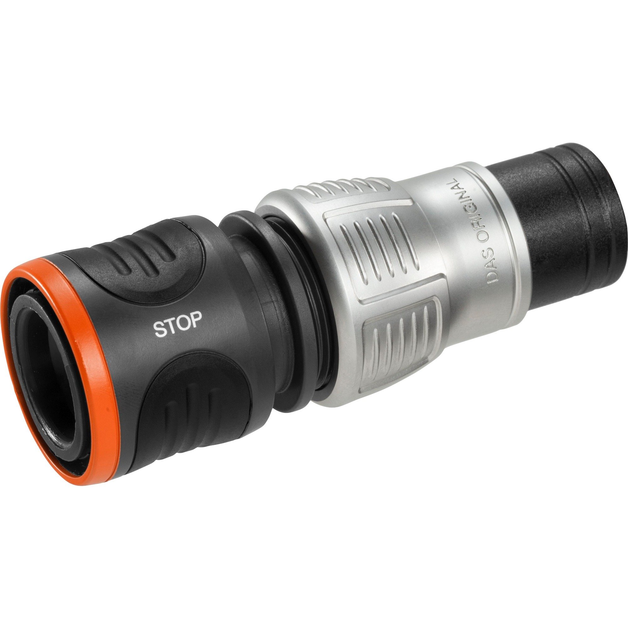 Gardena Premium Wasserstop 13mm (1/2″) – 15mm (5/8″), Schlauchstück | 04078500031851 Gardena Premium Wasserstop 13mm (1/2″) – 15mm (5/8″), Schlauchstück | 04078500031851