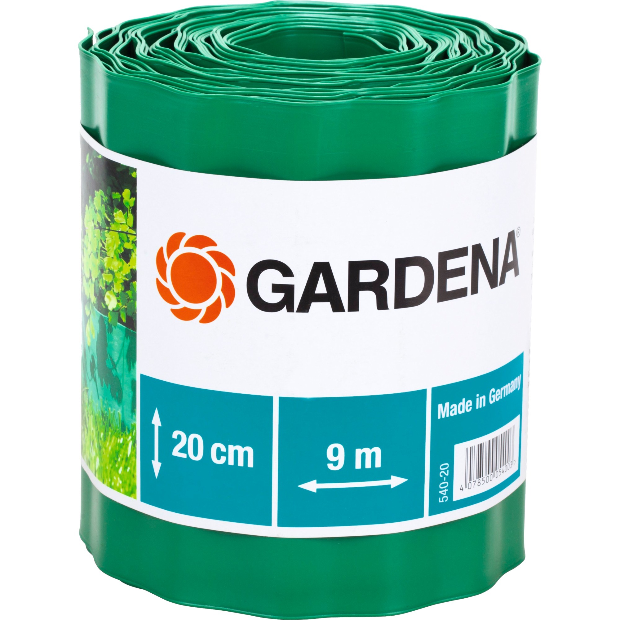 Gardena Raseneinfassung, 20cm hoch, Begrenzung | 04078500054003
