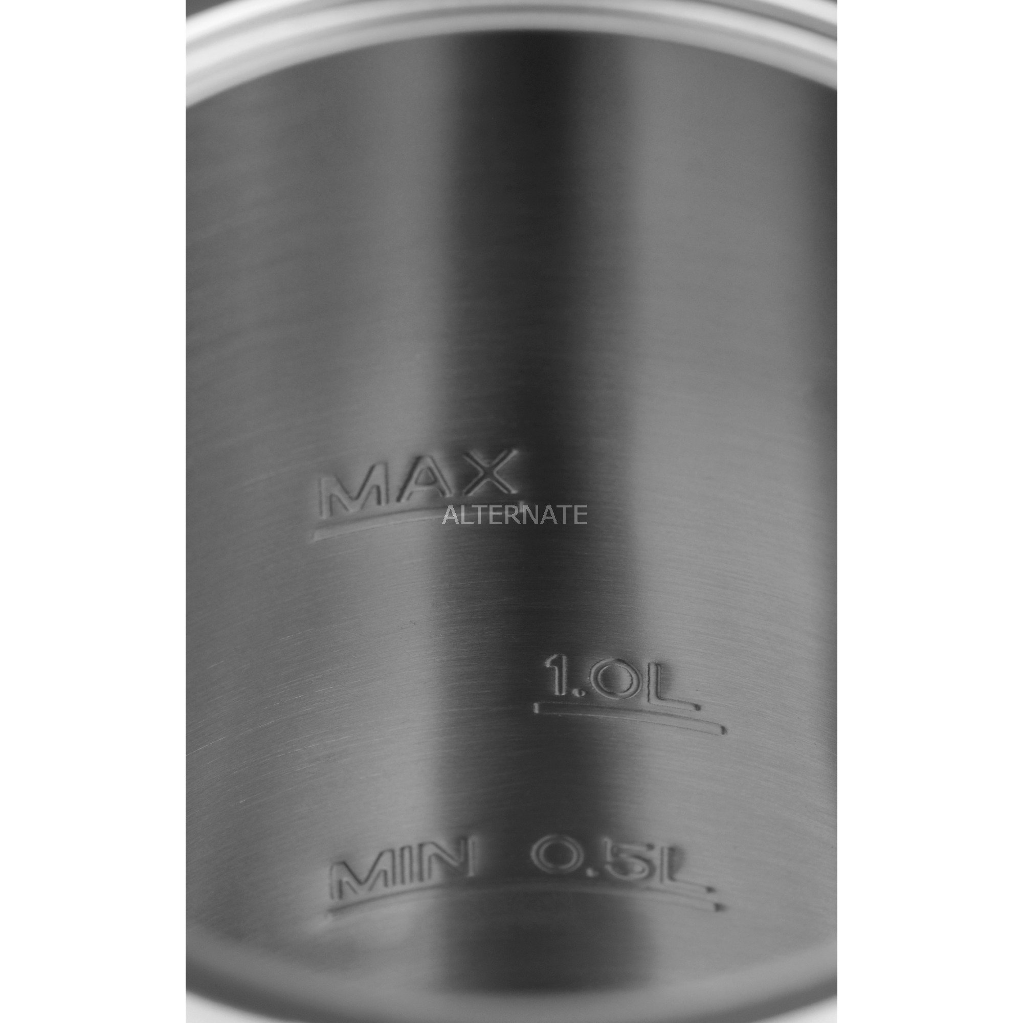 Graef Wasserkocher WK 402 schwarz/edelstahl, 1 Liter