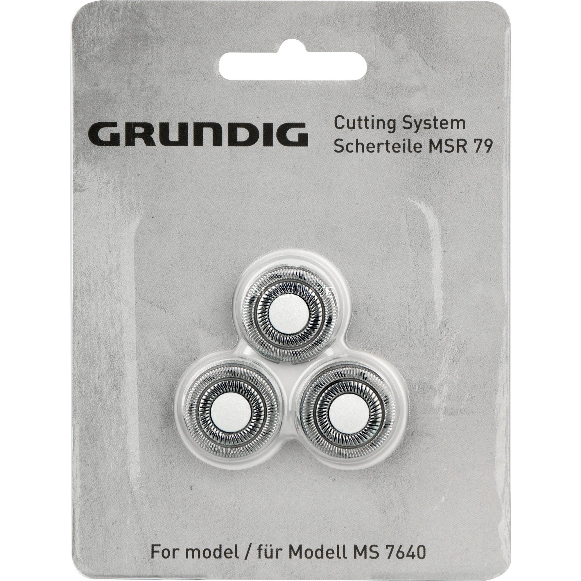 Grundig Ersatzscherkopf MSR79 | 04013833037910 Grundig Ersatzscherkopf MSR79 | 04013833037910