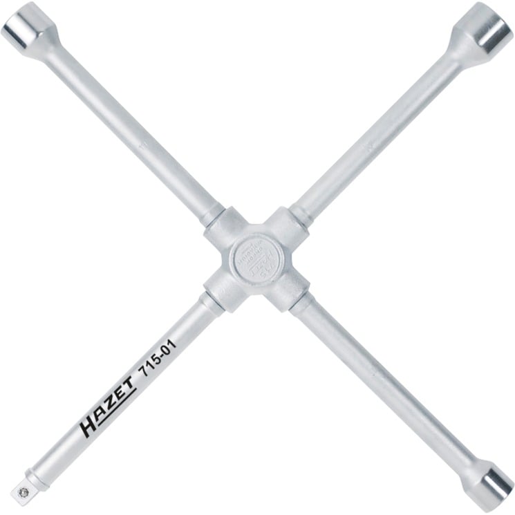 Hazet Kreuzschlüssel für PKW 715-01, 1/2″, Radkreuz | 04000896029464