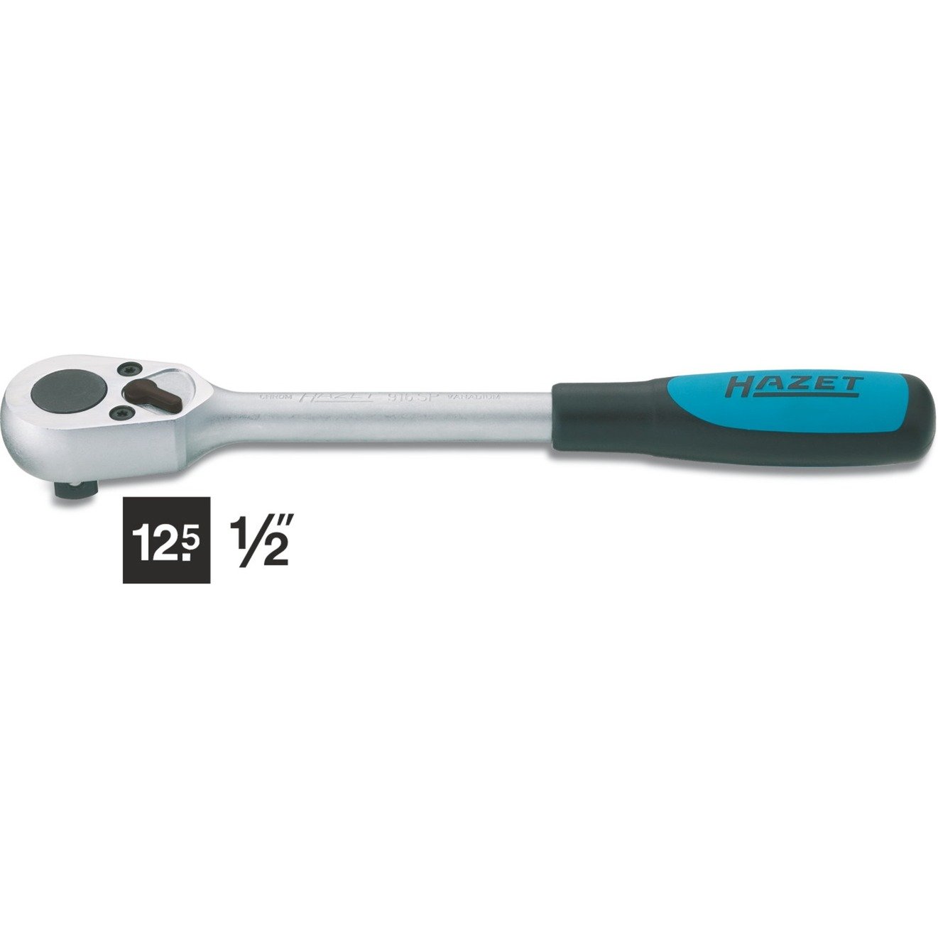 Hazet Umschaltknarre 916SP 1/2″ | 04000896046317