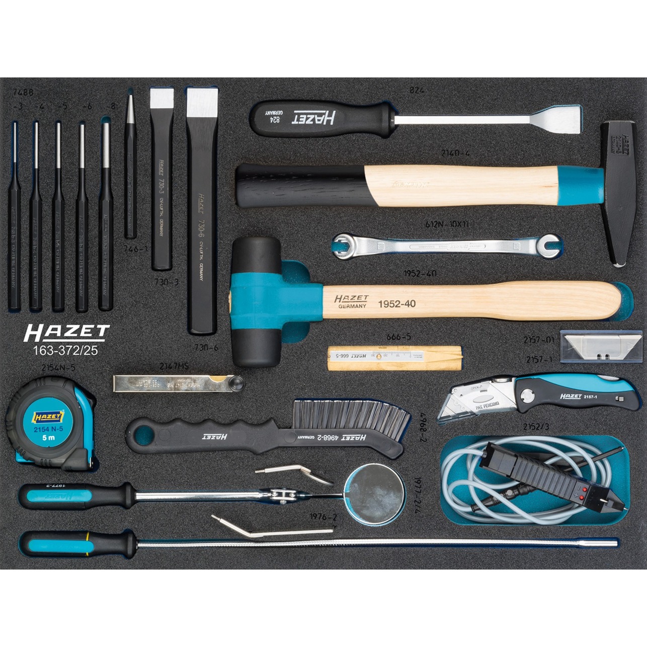 Hazet Universal-Satz 163-372/25, Werkzeug-Set | 04000896196760 Hazet Universal-Satz 163-372/25, Werkzeug-Set | 04000896196760