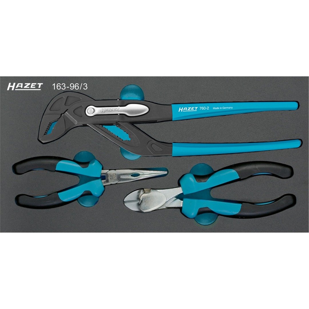 Hazet Zangen-Satz 163-96/3, Werkzeug-Set | 04000896145676 Hazet Zangen-Satz 163-96/3, Werkzeug-Set | 04000896145676