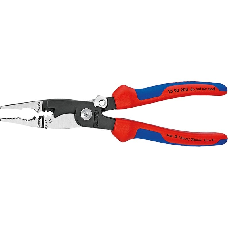 Knipex Elektro-Installationszange 13 92 200 | 04003773075103