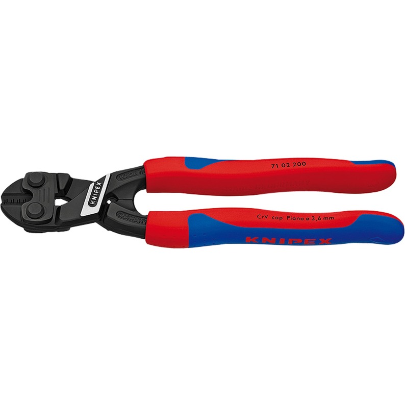 Knipex Kompakt-Bolzenschneider CoBolt 71 02 200 , Schneid-Zange | 04003773047056 Knipex Kompakt-Bolzenschneider CoBolt 71 02 200 , Schneid-Zange | 04003773047056