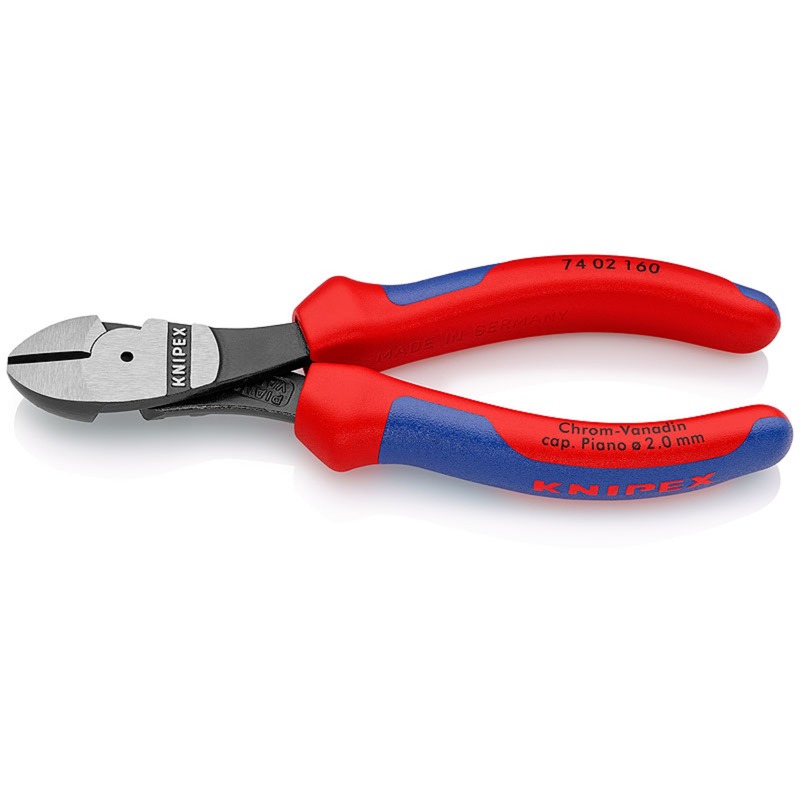 Knipex Kraft-Seitenschneider 74 02 160, Schneid-Zange | 04003773023081
