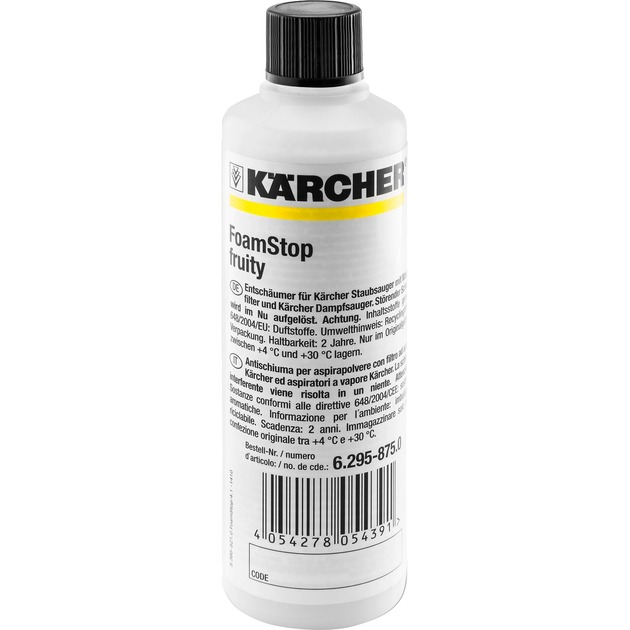 Karcher FoamStop Fruity, Reinigungsmittel | 04054278054391 Karcher FoamStop Fruity, Reinigungsmittel | 04054278054391