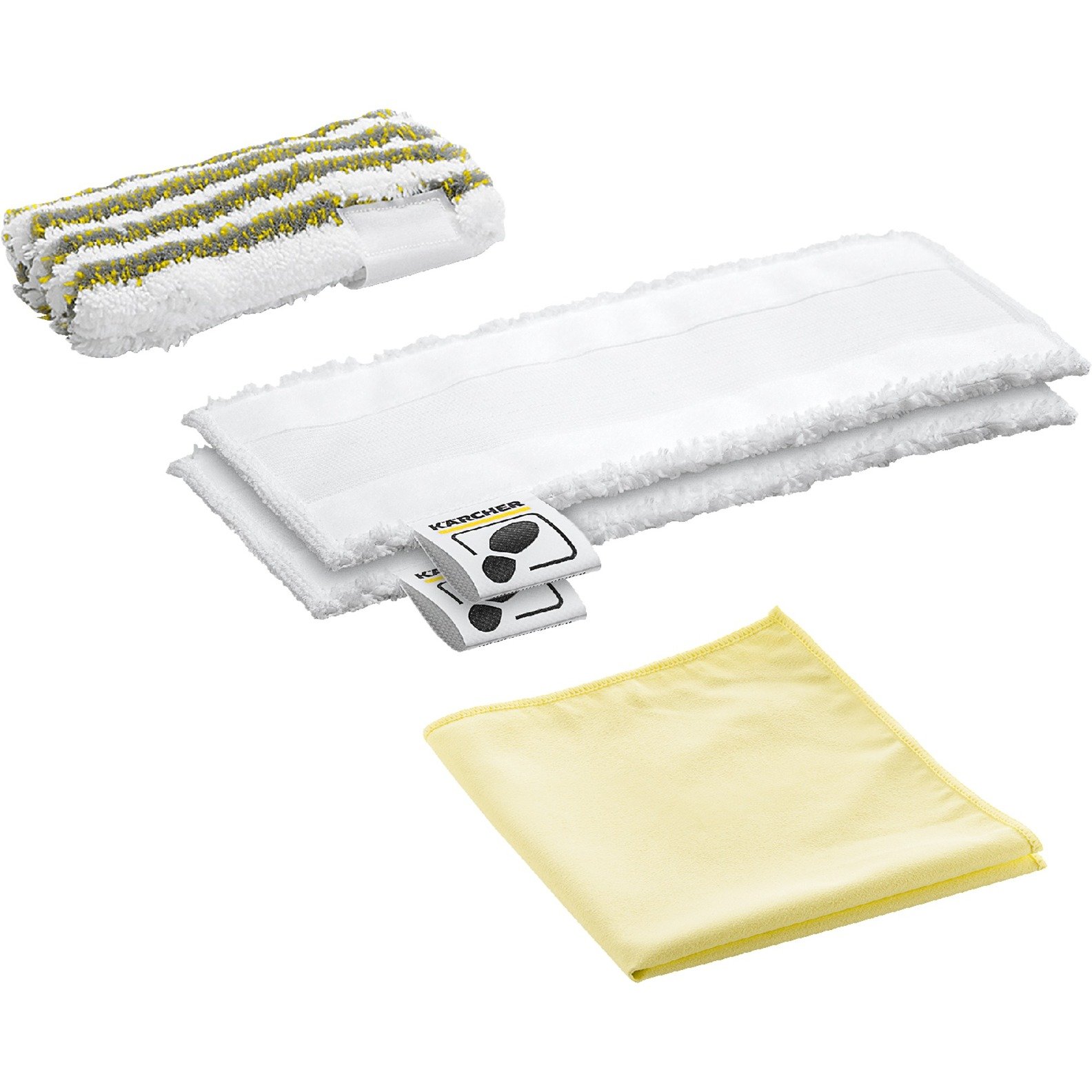Karcher Mikrofaser Tuchset Bad, für Hand- und Bodendüse EasyFix, Wischbezug | 04054278315942 Karcher Mikrofaser Tuchset Bad, für Hand- und Bodendüse EasyFix, Wischbezug | 04054278315942