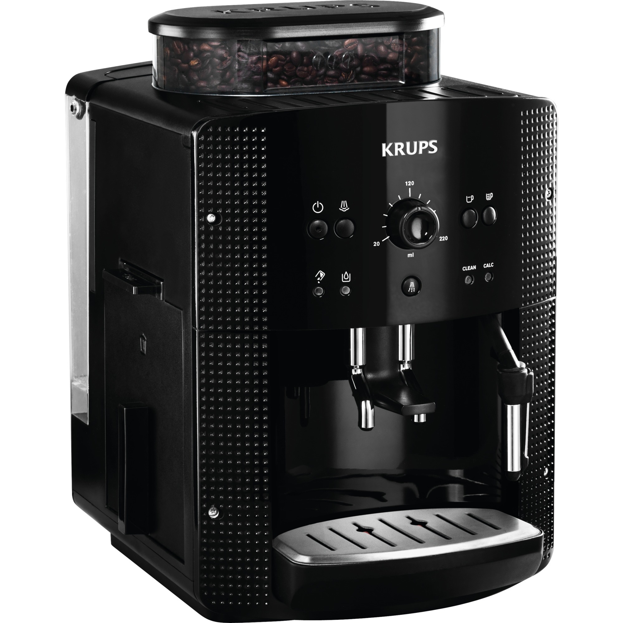 KRUPS Kaffeevollautomat Schwarz EA8108 