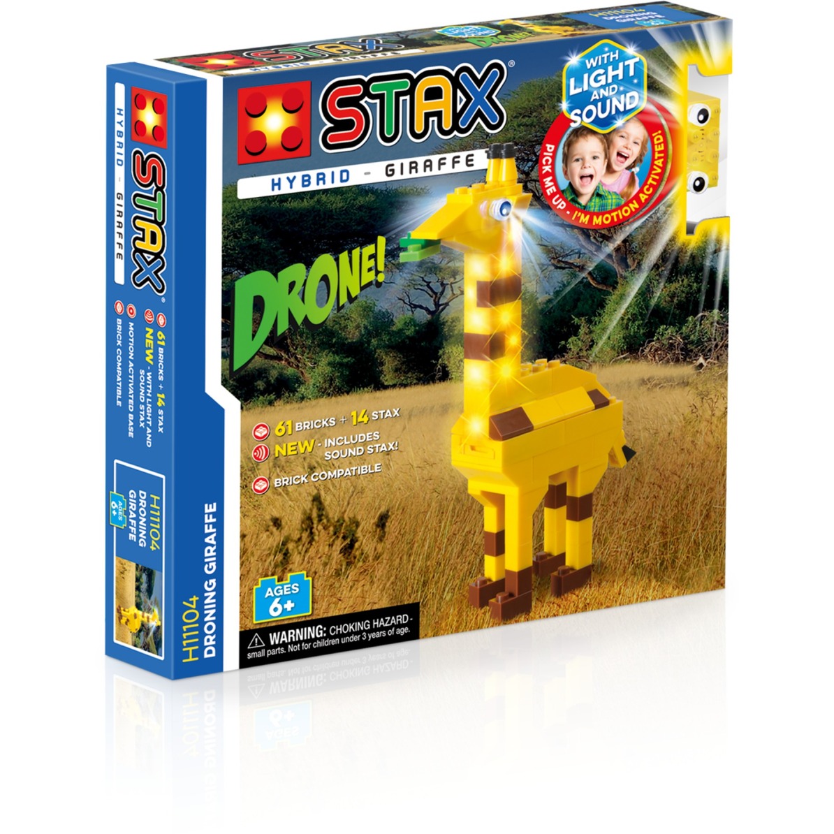 Light STAX Hybrid Droning Giraffe, Konstruktionsspielzeug | 08719831530038 Light STAX Hybrid Droning Giraffe, Konstruktionsspielzeug | 08719831530038